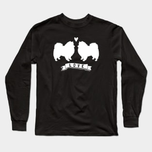 American Eskimo Dogs in Love | Eskies Long Sleeve T-Shirt